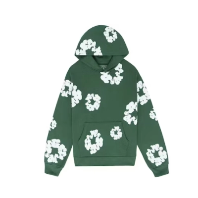 Denim Tears The Cotton Wreath Sweatshirt Green 01