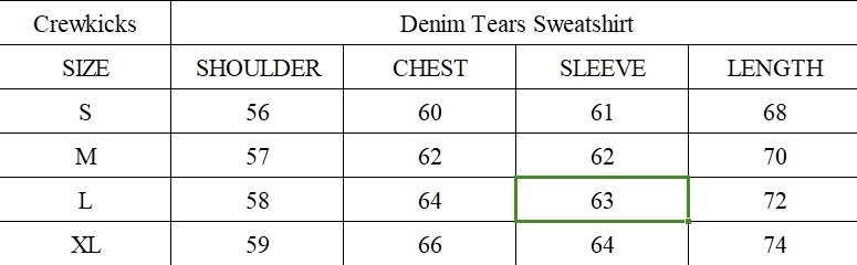 Denim Tears The Cotton Wreath Sweatshirt Green