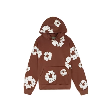 Denim Tears The Cotton Wreath Sweatshirt Brown  01