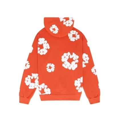 Denim Tears The Cotton Wreath Sweatshirt Orange  02