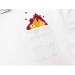 LOEWE x Howl’s Moving Castle Calcifer Cotton-Blend T-shirt White