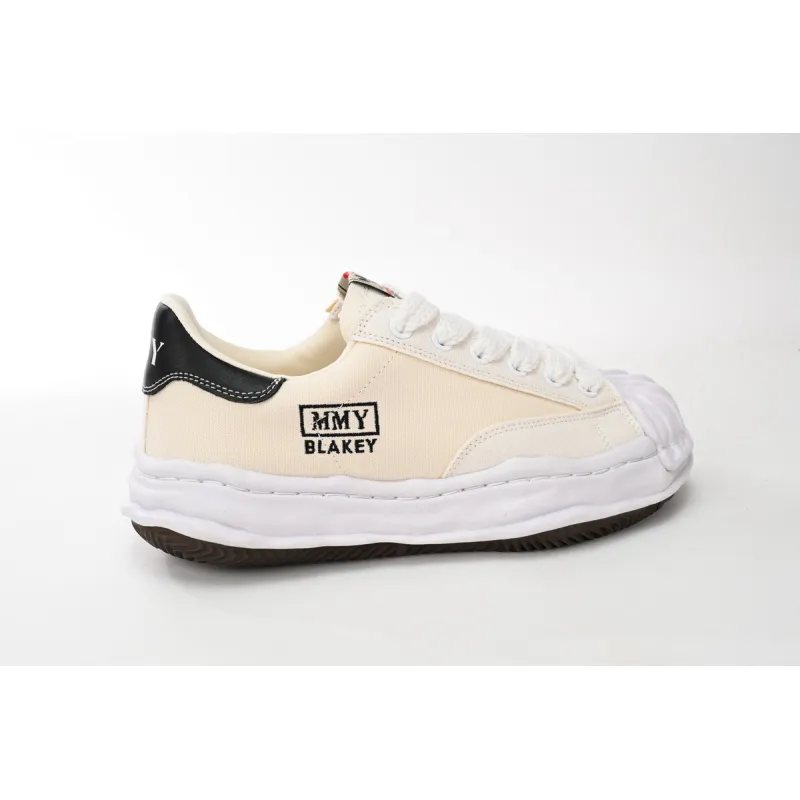 Maison Mihara Yasuhiro Blakey OG Sole Canvas Low White A08FW735