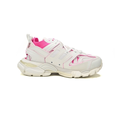 Balenciaga Track Sock Sneaker White Pink 736328 W3SKC 9055  02