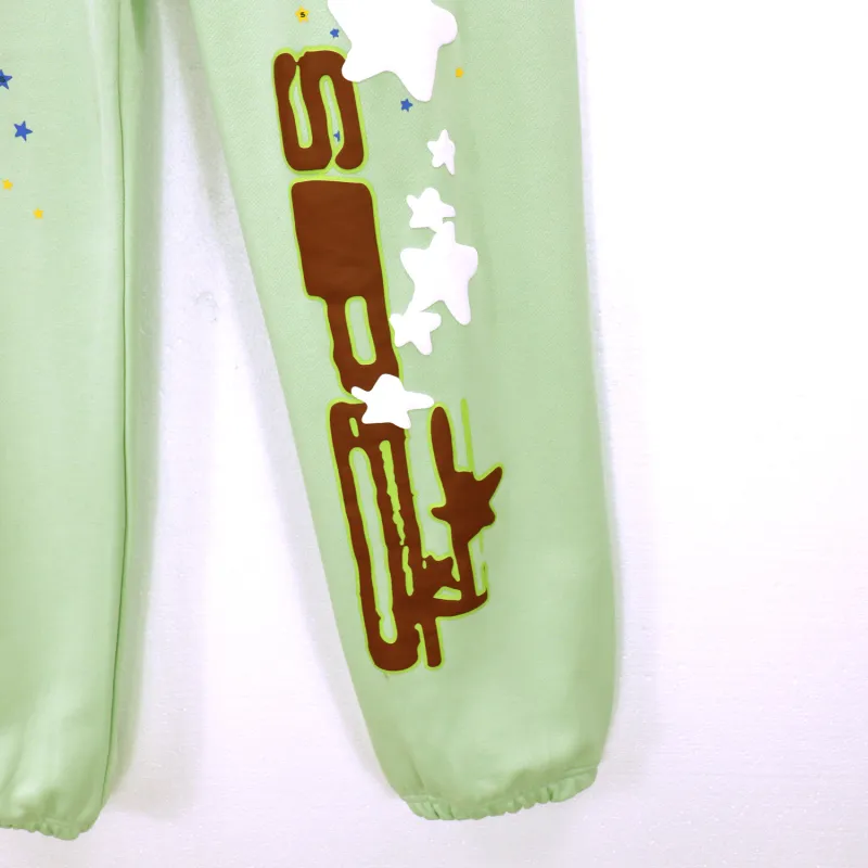 Sp5der SP5 Mint Sweatpants Mint