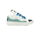 Lanvin Curb Sneaker White Blue FMSKRK11DRAGH22
