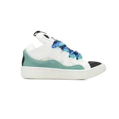 Lanvin Curb Sneaker White Blue FMSKRK11DRAGH22 02