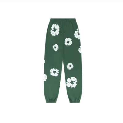 Denim Tears The Cotton Wreath Sweatpants Green 01