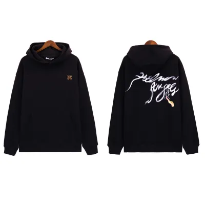 Palm Angels Men Back Foggy PA Hoodie 5219 01