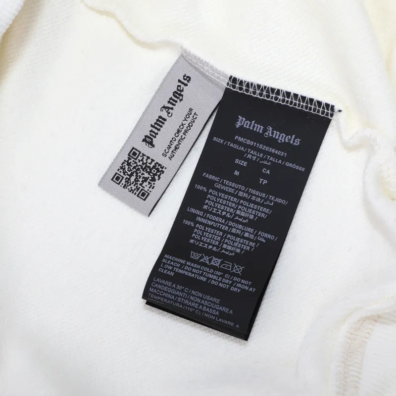 Palm Angels Logo-print Distressed Hoodie WD160#