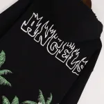 Palm Angels Palms & Skulls Vintage Crewneck Black/Green BRA5209
