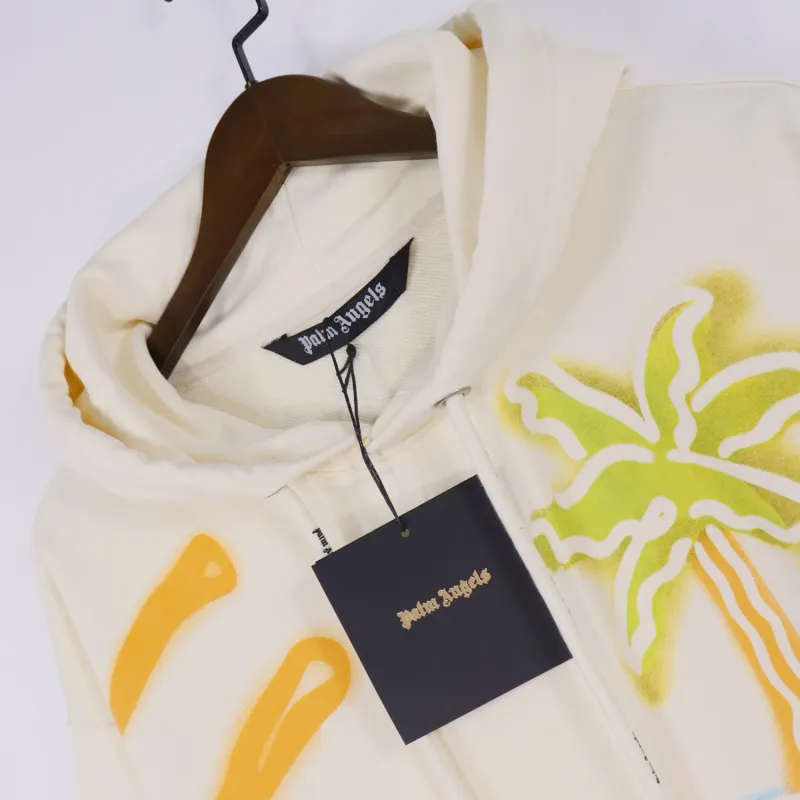 Palm Angels Palm Neon Hoodie Off-White/Multi 5210