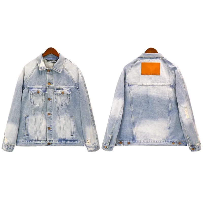 Palm Angels Sunset Blue Denim Jacket BRA6545