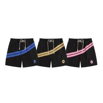 Palm Angels Diagonal-stripe Swim Shorts 01