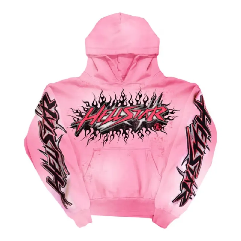 H*lst*r brainwashed without brain hoodie pink