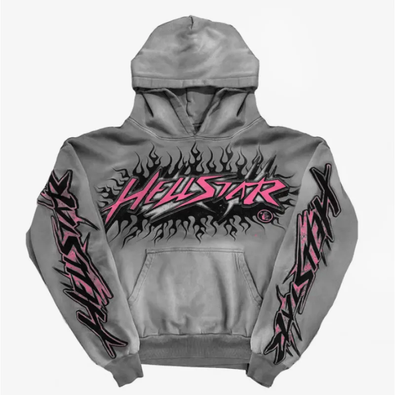H*lst*r brainwashed without brain hoodie grey