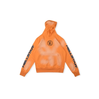 Hellstar Hoodie Orange 01