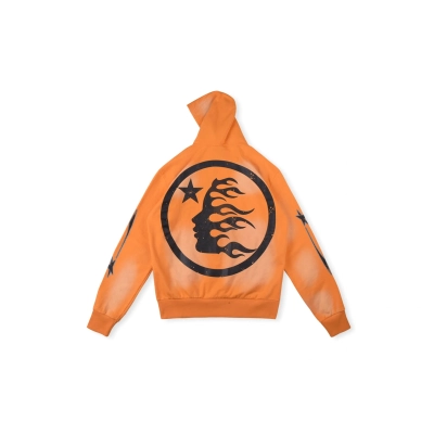 Hellstar Hoodie Orange 02