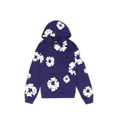 Denim Tears The Cotton Wreath Sweatshirt Purple 01