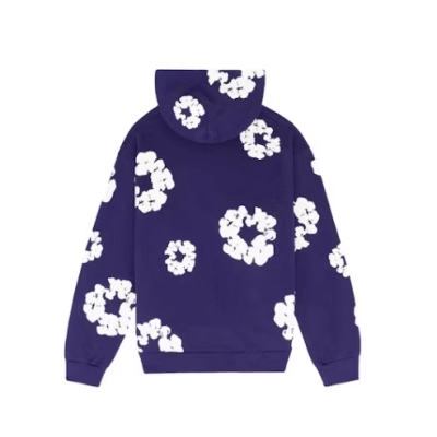 Denim Tears The Cotton Wreath Sweatshirt Purple 02