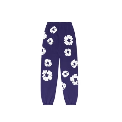 Denim Tears The Cotton Wreath Sweatpants Purple 01