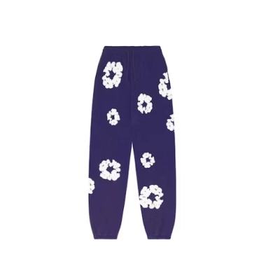 Denim Tears The Cotton Wreath Sweatpants Purple 02