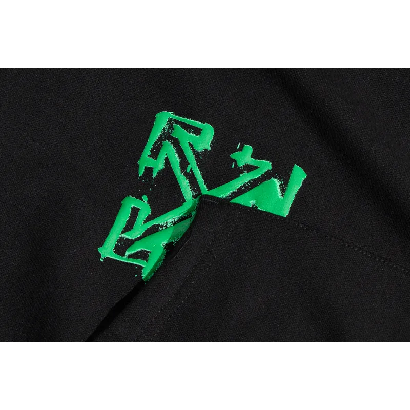 Off White Hoodie Black
