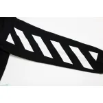 OFF-WHITE Rubber Arrows Hoodie Black