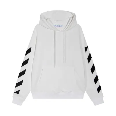 OFF-WHITE Rubber Arrows Hoodie White 01