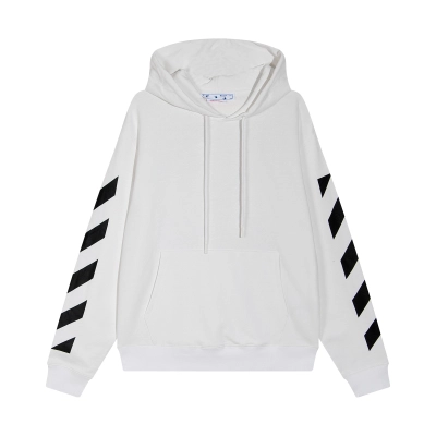 OFF-WHITE Rubber Arrows Hoodie White 01