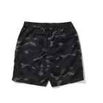BAPE Color Camo Shark Beach Shorts Black