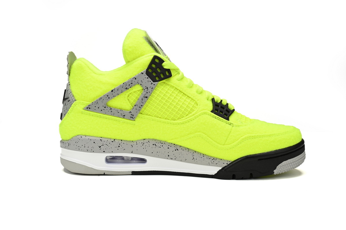 Air Jordan 4 Plush Fluorescent Yellow DV6773-700