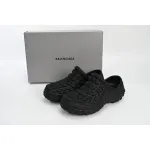Balenciaga Defender Clog Black Rubber 735250 W3CV2 1000