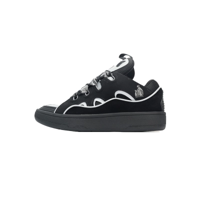 Lanvin Curb Sneaker Black Grey FM-SKRK11-REFL-P2210 01