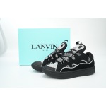 Lanvin Curb Sneaker Black Grey FM-SKRK11-REFL-P2210