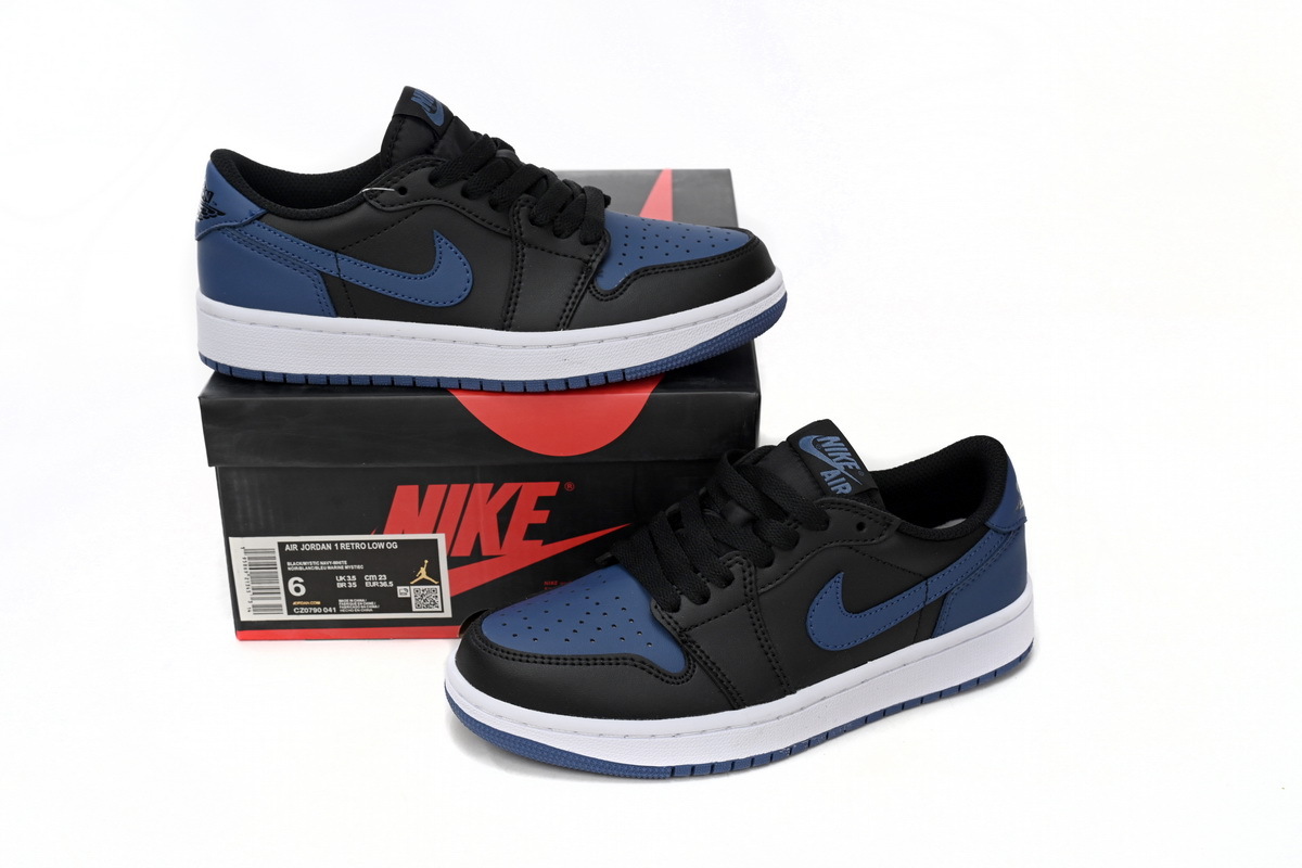 aj1 low mystic blue