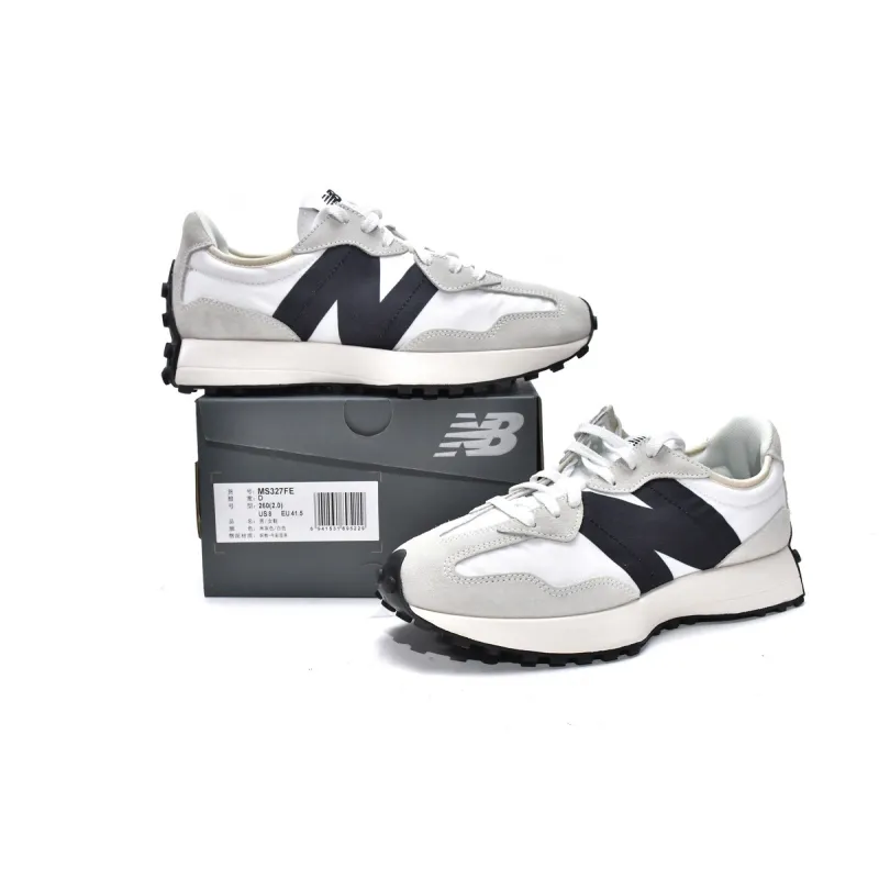 New Balance 327 Sea Salt Black MS327FE