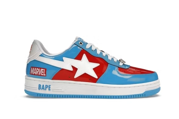 A Bathing Ape Bape Sta Marvel Comics Captain America 001FWI731903