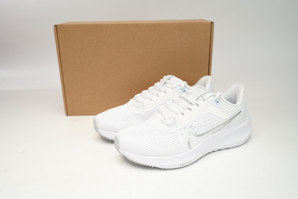 Nike Pegasus 40 White Metallic Silver DV3854-101