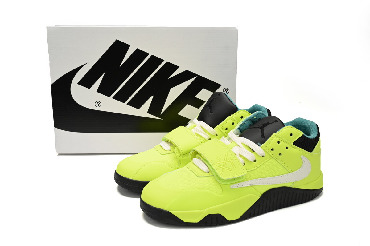 Travis Scott x Jordan Cut The Check Fluorescent Green FZ8117-309
