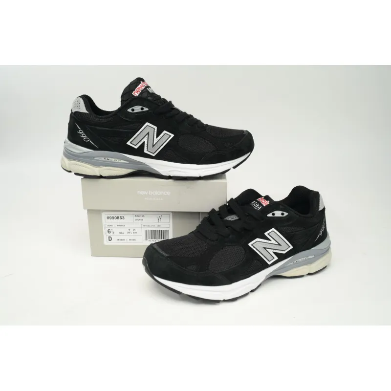 New Balance 990 Black And White M990BS3 