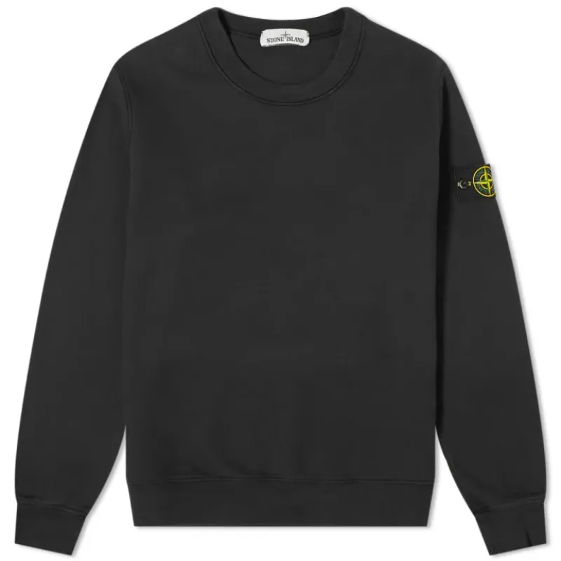 Stone Island Crewneck Sweatshirt Black