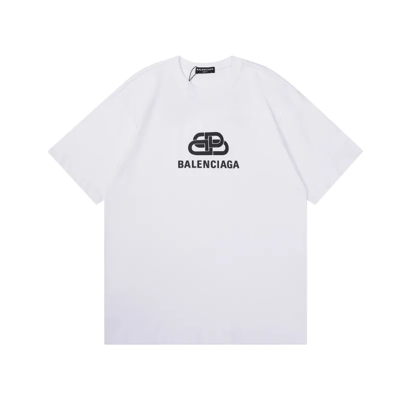 Balencigia T-shirt Black and White KT2302