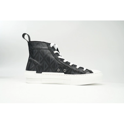 B23 High Top Black White Oblique 02
