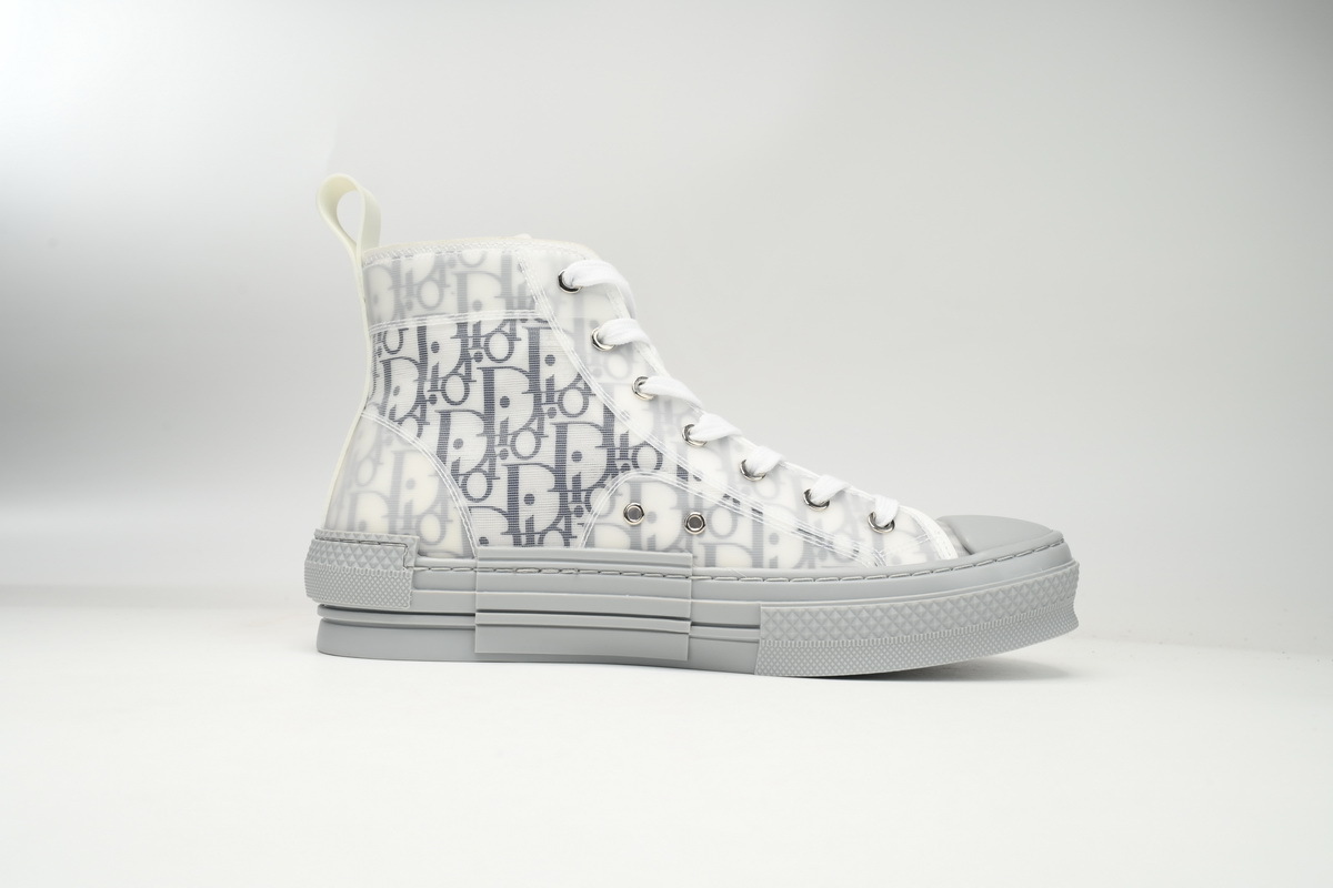 B23 High Top White and Navy Blue