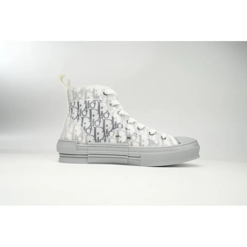B23 High Top White and Navy Blue