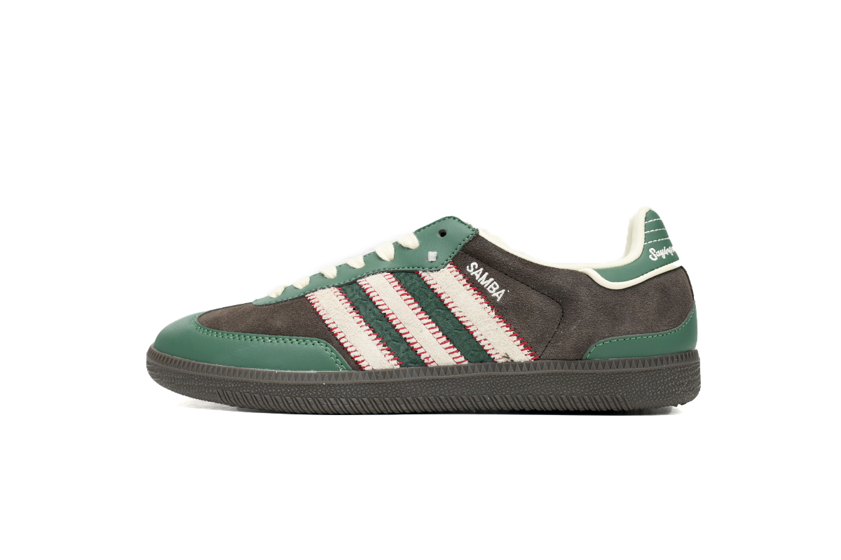 adidas Samba Green Brown