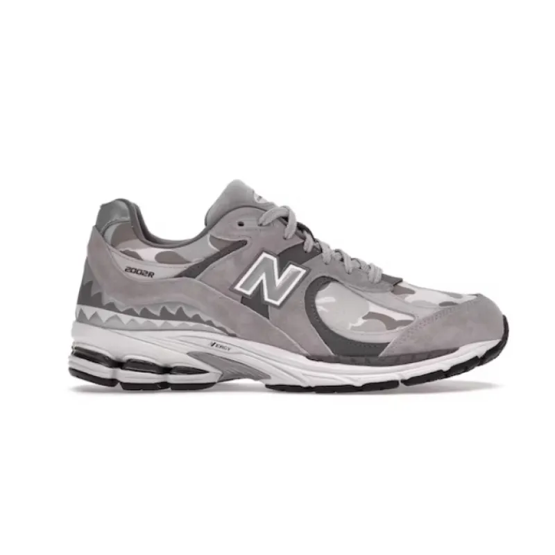 New Balance 2002R BAPE Grey M2002RBG