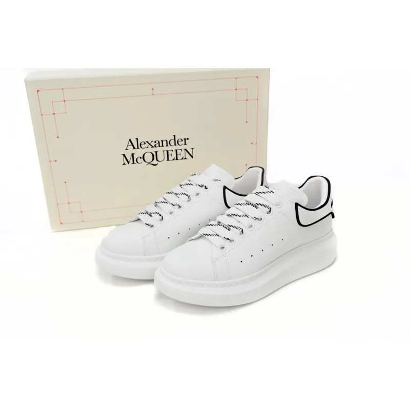 Alexander McQueen Black Line White