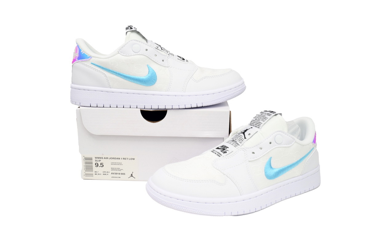 Jordan 1 Low SE Glitter Blue AV3918-905