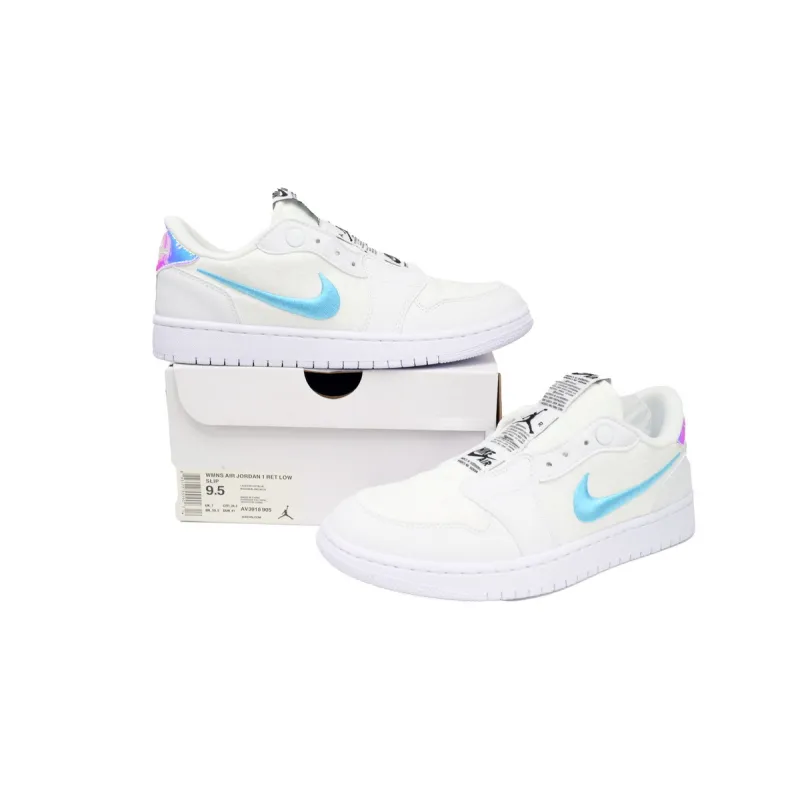 Jordan 1 Low SE Glitter Blue AV3918-905